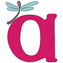 Image is the AWN letter “a” logo with a spoonfly perched on the upper left corner.